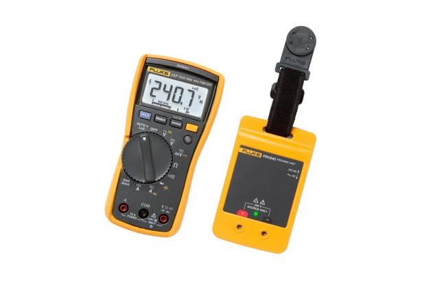 Fluke 117 DMM / PRV240 Proving Unit Kit