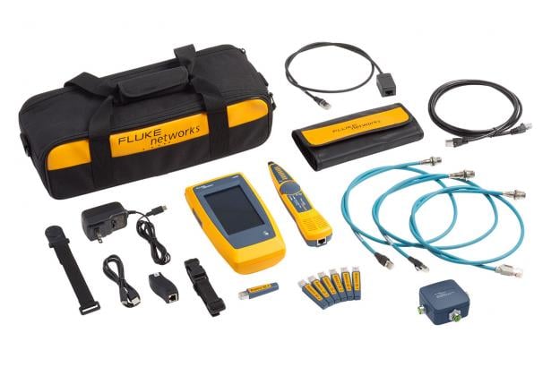 Fluke Networks LinkIQ™ Industrial Ethernet Cable+Network Test Kit