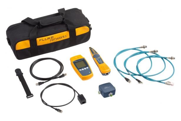 Fluke Networks MicroScanner™ PoE Industrial Ethernet Cable Verifier Kit